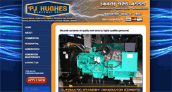 Desktop Screenshot of pjhugheselectricinc.com